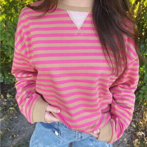 Wishlist Strawberry Mocha Crew Size Large